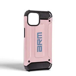 Чехол для Apple iPhone 15, Panzer, розовый, противоударный, бронированный, милитари, панель-накладка, защита всего корпуса, защита дисплея и камеры, термополиуретан (TPU) + поликарбонат (PC), ArmorStandart (ARM73712) - мініатюра 2