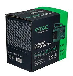 Портативна зарядна станція V-TAC VT606 230 В, 500 Вт, 26,2 А·год, 568 Вт·год - мініатюра 13