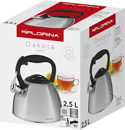 Чайник з свистком Florina 5C0223 Dakota 2.5 л - мініатюра 7