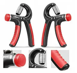 Еспандер кистьовий Power System PS-4021 з регульованим навантаженням 10-40 кг Power Hand Grip Black (PS-4021_Black) - мініатюра 5