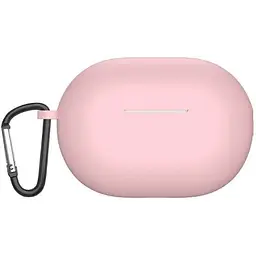 Чохол-накладка DK Silicone Candy Friendly з карабіном для Huawei FreeBuds Pro 2 (pink)