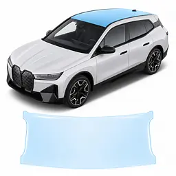 Антигравійна захисна бронеплівка за лекалами для BMW iX I20 2021- зона даху