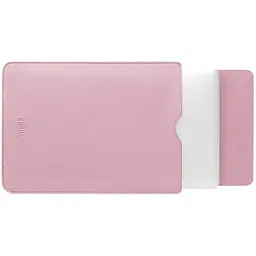 Чохол-конверт для ноутбука 15" Bubm Vertical Liner Bag Protective Sleeve екошкіра рожевий