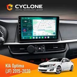 Штатна магнітола KIA Optima, K5 2015-2020 Cyclone C10-013 4x64 DSP 4G Cyclone (НФ-00007608)