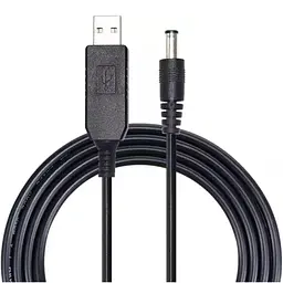 Кабель China USB-DC 5v-12v (1m) (USBDC512) - мініатюра 2