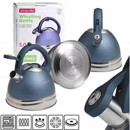 Чайник зі свистком Kamille KM-0861 3.0 л - мініатюра 3