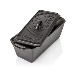 Казан-жарівня чавунна Petromax Loaf Pan with Lid 2.4 л (1017-k4) - мініатюра 3