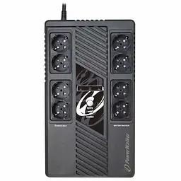 Джерело безперебійного живлення PowerWalker 1000 ВА / 600 Вт / 9 А*ч (10121162) - мініатюра 3