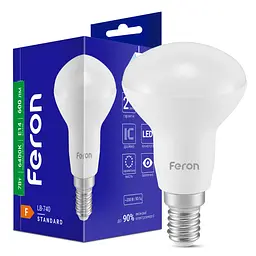 Світлодіодна лампа Feron LB-740 7 Вт E14 6400K