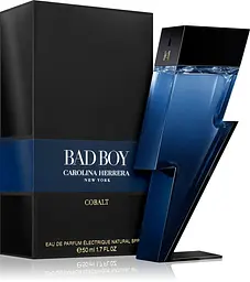 Оригінал Carolina Herrera Bad Boy Cobalt Electrique 50 мл Парфумована вода - мініатюра 2