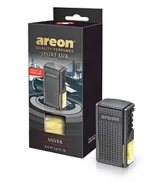 Ароматизатор повітря на обдування Areon Black Silver 8 мл (AC02-02796)