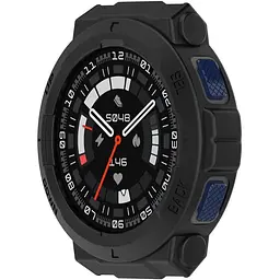 Чохол-бампер DK Силікон Outlines для Xiaomi Amazfit Active Edge (A2212) (black) - мініатюра 3