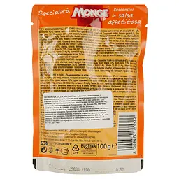 Вологий корм для котів Monge LC Cat Wet Adult з куркою та індичкою 100 г (70001366) - мініатюра 2