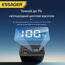 Павербанк Essager 20000mAh 65W PD 3.0 QC 4.0 для ноутбука, планшета та iPhone 17/16/15 - мініатюра 5