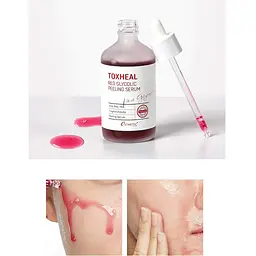 Пілінг-сироватка для обличчя Toxheal Red Glycolic Peeling Serum Esthetic House 100 мл - мініатюра 2