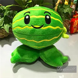 М'яка іграшка Зелений Кавун Рослини проти зомбі Plants vs Zombies 15 см - мініатюра 2