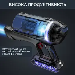 Пилосос Rowenta X-Force Flex 12.60 Auto Aqua RH98C0WO (00000055157) - мініатюра 5