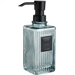 Диспенсер для мила Ardesto Minimalism Aon, 350 мл, синій (ARHB3179B)