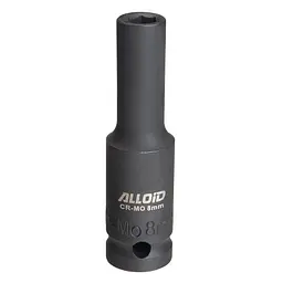 Торцева головка ударна глибока 1/2"DR, 8 мм. Alloid. GUG-51108