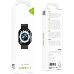 Смарт-годинник BOROFONE BD10 Ultra Smart sports watch (call version) Black - мініатюра 2