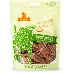 Ласощі Yalute Baked duck strip для собак, запечені качині смужки, 100 г