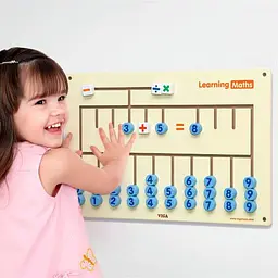 Навчальна іграшка Viga Toys Бізіборд Математика (50675FSC) - мініатюра 2
