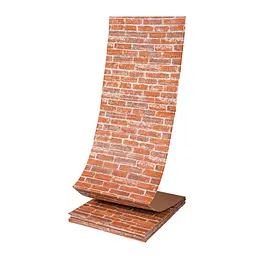 Самоклеюча 3D панель під руду катеринославу цеглу Sticker Wall 20000х700х3мм