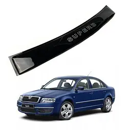 Cпойлер заднього скла козирок для Skoda SuperB 2001-2008 Voron Glass