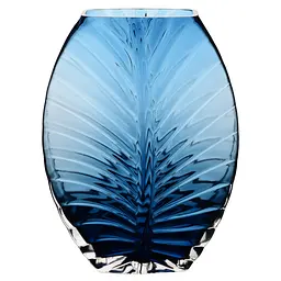 Ваза Viva Leaf блакитний 25 см (A060188)