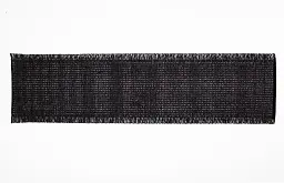 Доріжка раннер для сервірування столу Yiwu Fringe 120x30 см чорний HP-35-19B