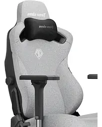 Крісло для геймерів Anda Seat Kaiser 3 Size L Fabric Grey (AD12YDC-L-01-G-PV/F) - мініатюра 9