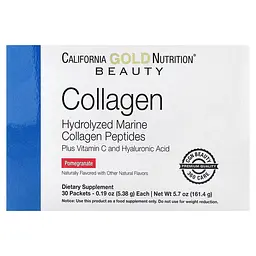 Коллаген Marine Collagen Peptides Lemon 30 Packets CGN vit0005700 - миниатюра 4