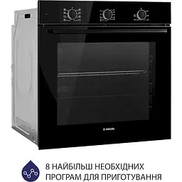 Духова шафа Minola EO 684 BL Чорна - мініатюра 4