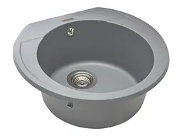 Кухонна мийка Miraggio TULUZA gray (0000046) Граніт, Врізна, Сірий - мініатюра 3