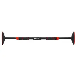 Турнік розсувний Actiget 72-105 см ACT0168 Black/Red - мініатюра 1