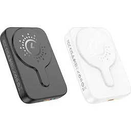 Зовнішній акумулятор Hoco J117A Esteem MagSafe 10000mAh 20W Black (605823) [110908] - мініатюра 5