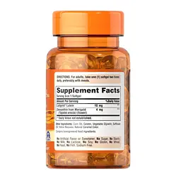 Натуральная добавка Puritan's Pride Zeaxanthin 4 mg with Lutein 10 mg, 60 капсул - мініатюра 2