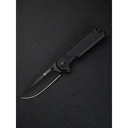 Ніж складаний Sencut Aetheris S24095-3 чорний Micarta, чорне лезо - мініатюра 9