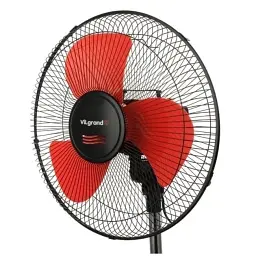 Вентилятор підлоговий (2 шт в уп., 45 Вт) ViLgrand VF400_red - мініатюра 4