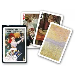 Карти гральні Piatnik Шедеври імпресіоністів (Impressionist Masterpieces) (PT-112218)