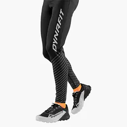 Штани Dynafit Reflective Tights Mens S Чорний - мініатюра 4