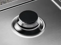 Варильна поверхня газова Electrolux 75 см чавун нержавіюча сталь - мініатюра 4
