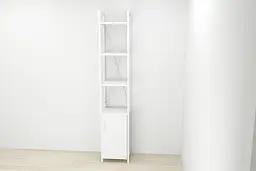 Етажерка 4/34 Ferrum-decor Серії Конект з тумбою 179x34x28 Білий ДСП (FRD-104470) - мініатюра 2