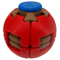 Дитячий антистрес "Spiner-Ball" SPIN-BALL-6(Red) розмір 5,5 см