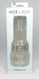Мастурбатор-вагіна Fleshlight Ice Lady Crystal, 25х6 см - мініатюра 3