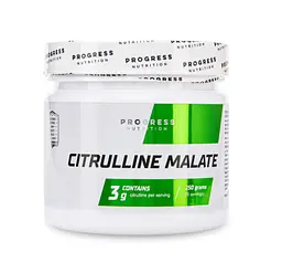 Амінокислота Progress Nutrition Citrulline Malate, 250 грам - Блакитна малина