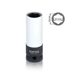 Ударна головка 1/2" довга для шиномонтажу 17мм (для Mercedes-Benz) Toptul hoz0009231