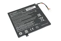Акумулятор для ноутбука Acer AP14A8M Aspire SW5-011 3.7V Black 5600 mAh