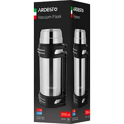 Термос Ardesto Stay Warm з нержавіючої сталі, 2000 мл (AR2620M) - мініатюра 8