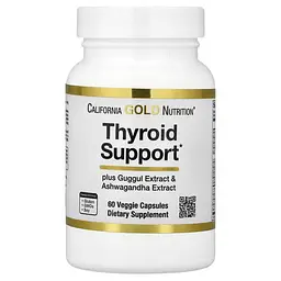 Поддержка щитовидной железы Thyroid Support 60 Capsules CGN vit0005131